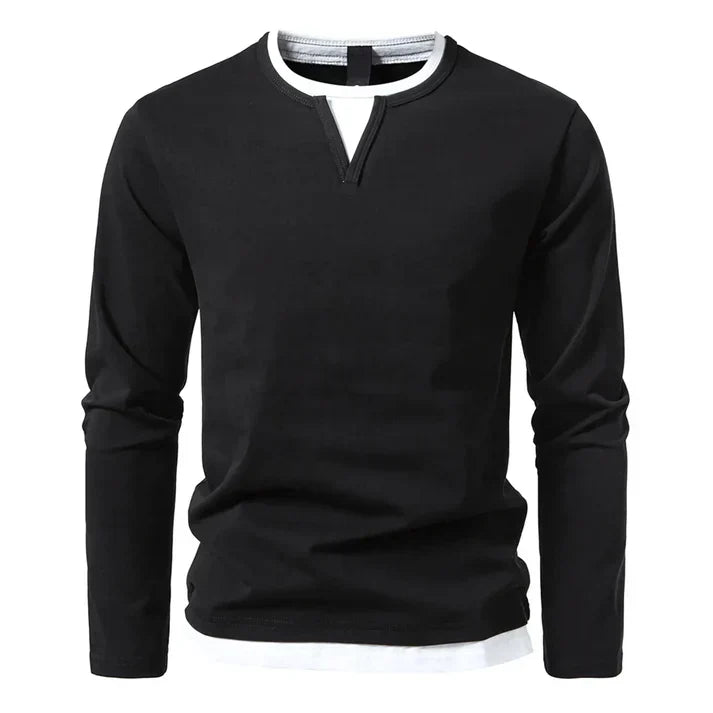 Huberd | Premium Longsleeve van gekamd katoen