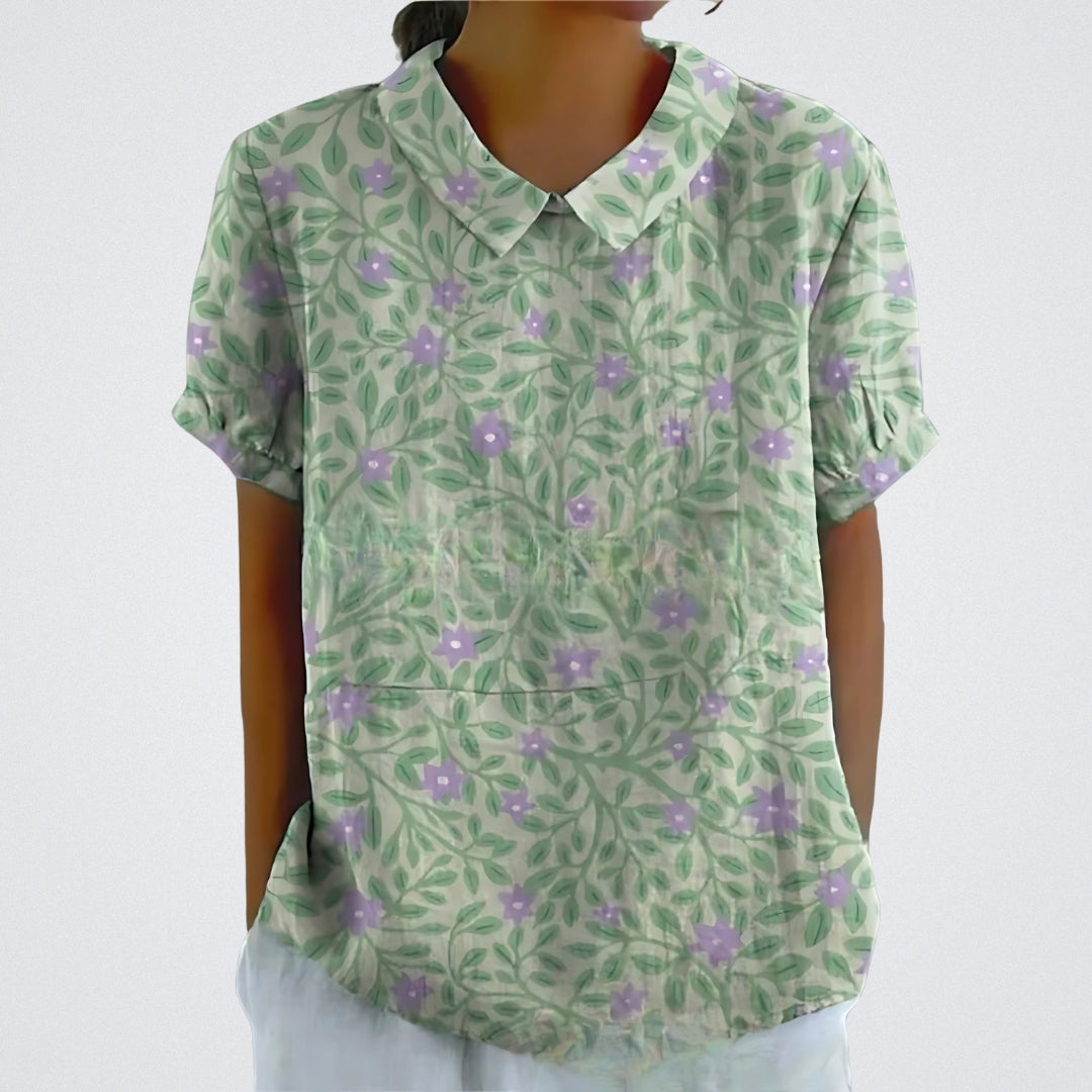 Benthe™|Bloemen Blouse