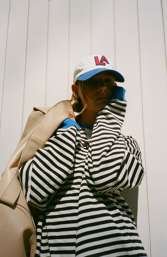 Catje™|Oversized Trui met Levendige Strepen