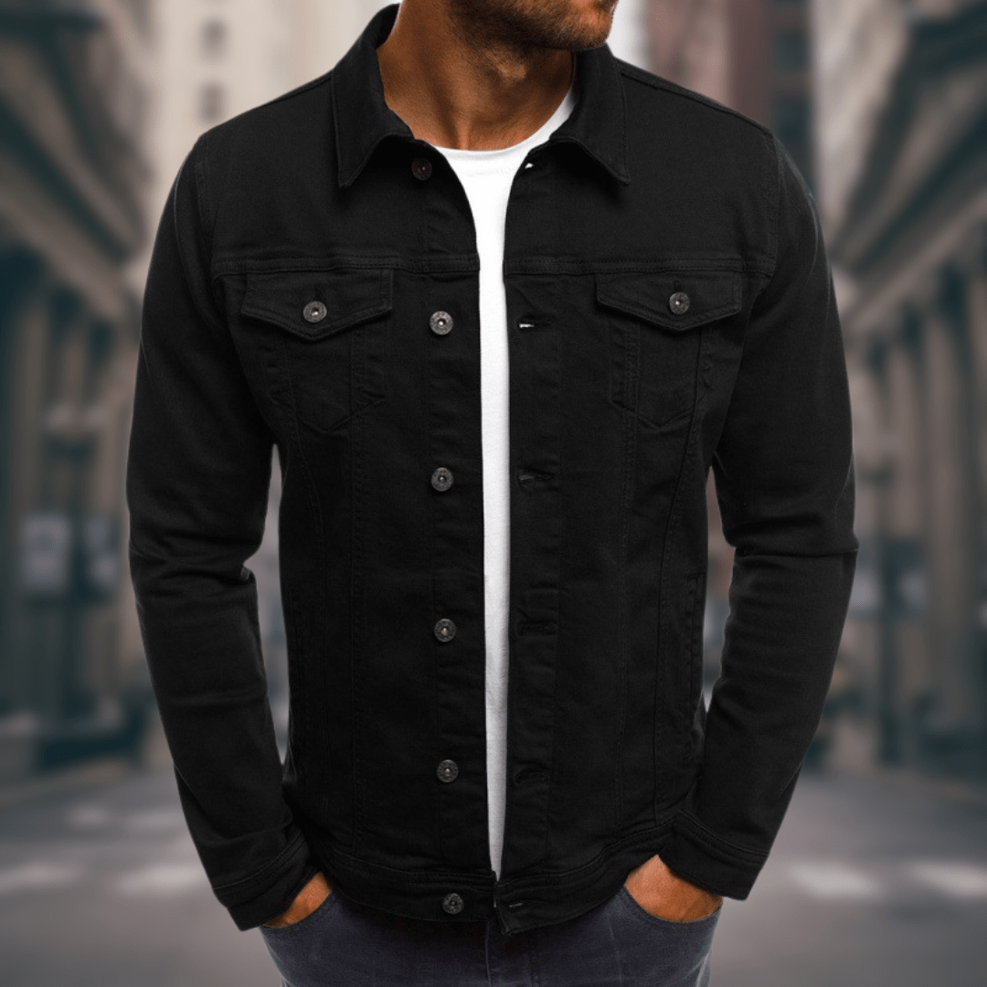 Gijsbert™ | Denim Jas met Stretch