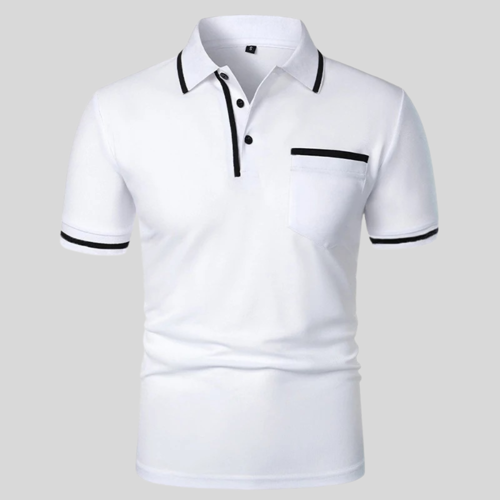 Jasper™ | Slim-Fit Polo Met Korte Mouwen