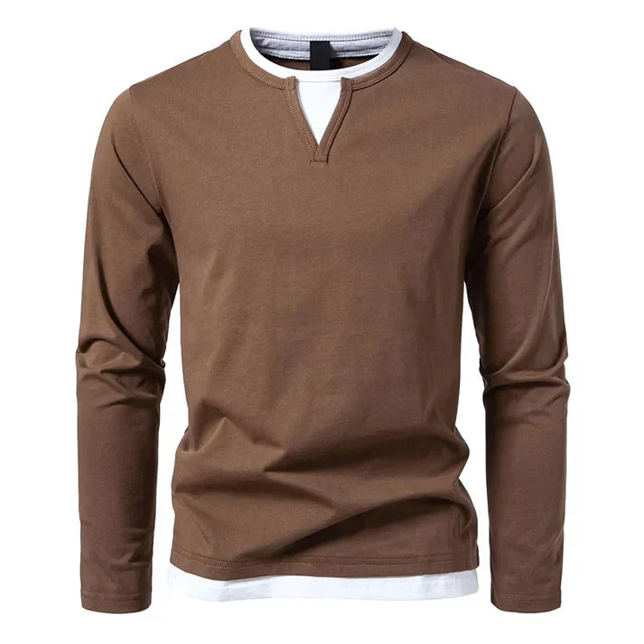 Huberd | Premium Longsleeve van gekamd katoen