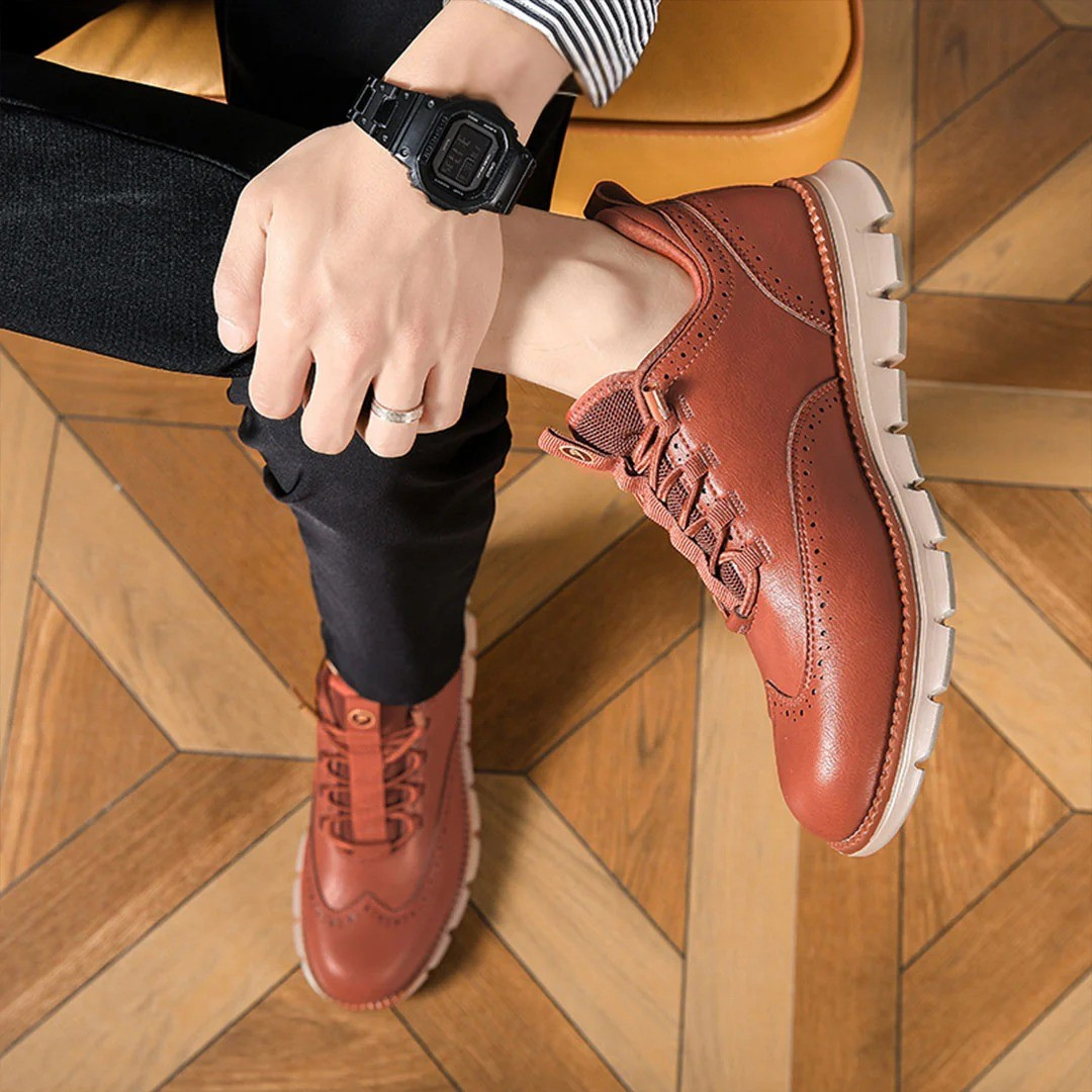 Portland™ | Elegante lederen schoenen uit Italië