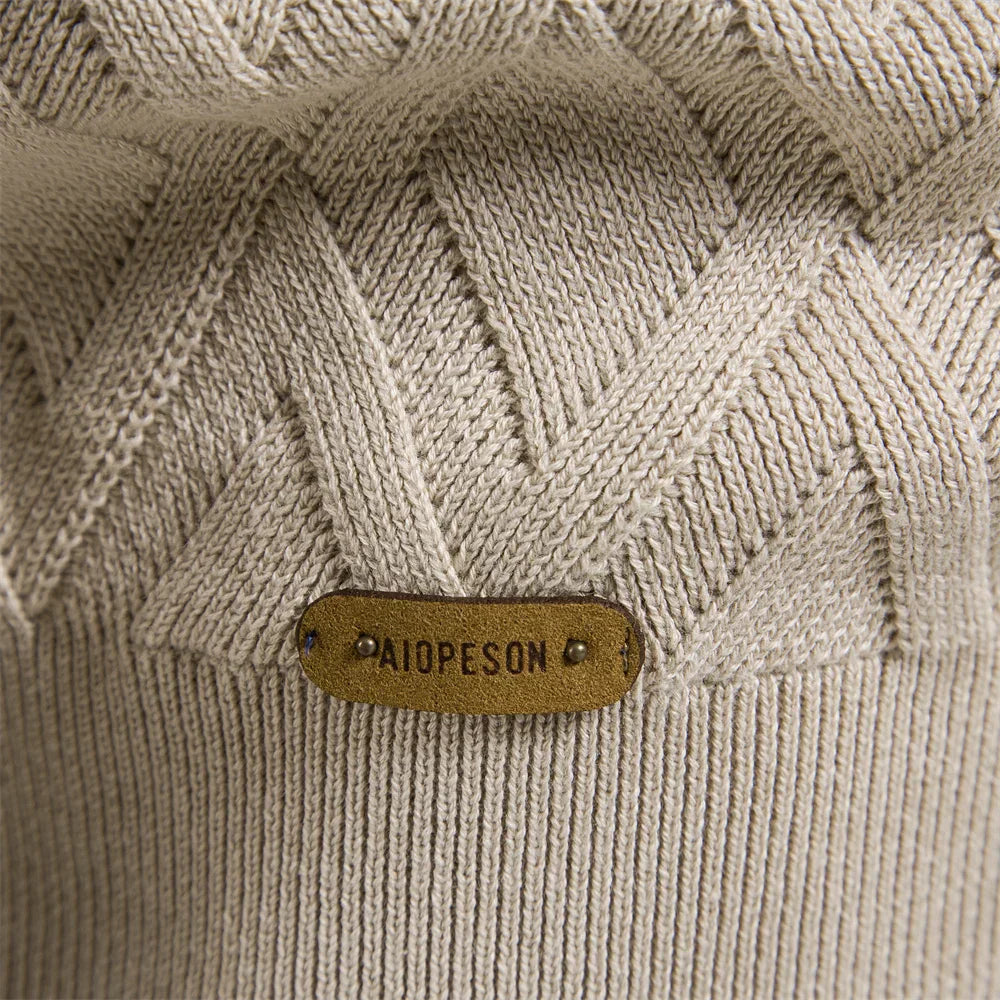 Huberd | Herenpullover met Ruitpatroon