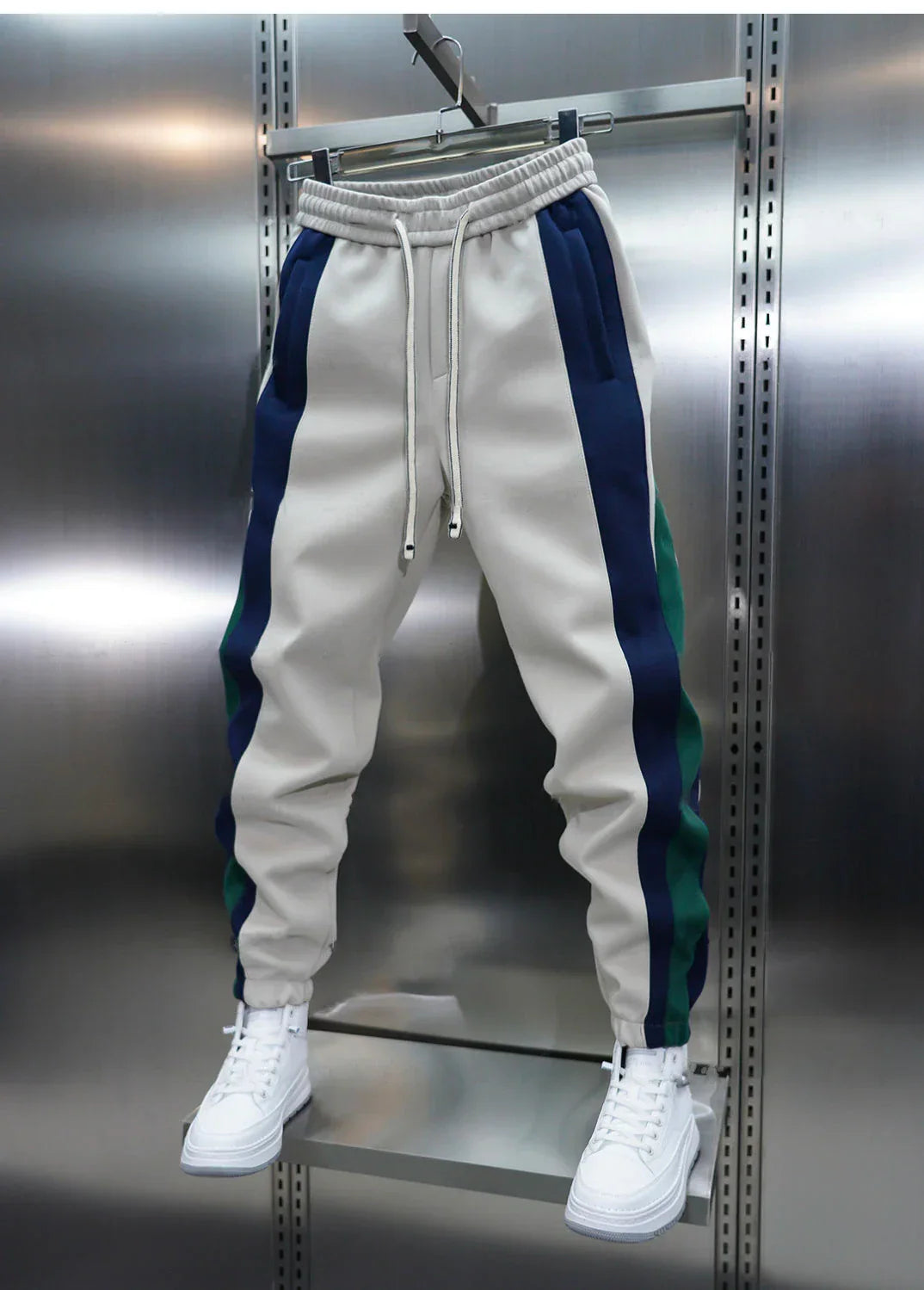 Jens™|Trendy Contrasterende Broek
