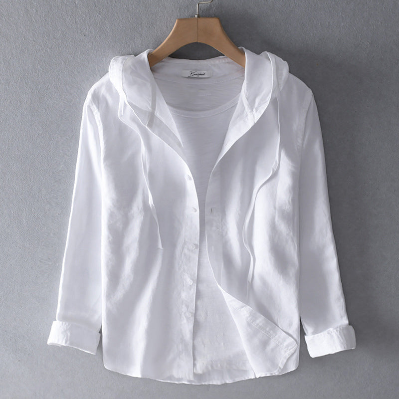 Marit™|Lichtgewicht Blouse met Capuchon