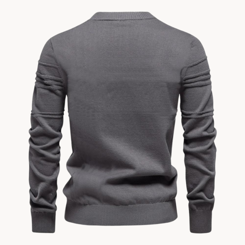 Huberd | Stijlvolle herenpullover met ruitdesign