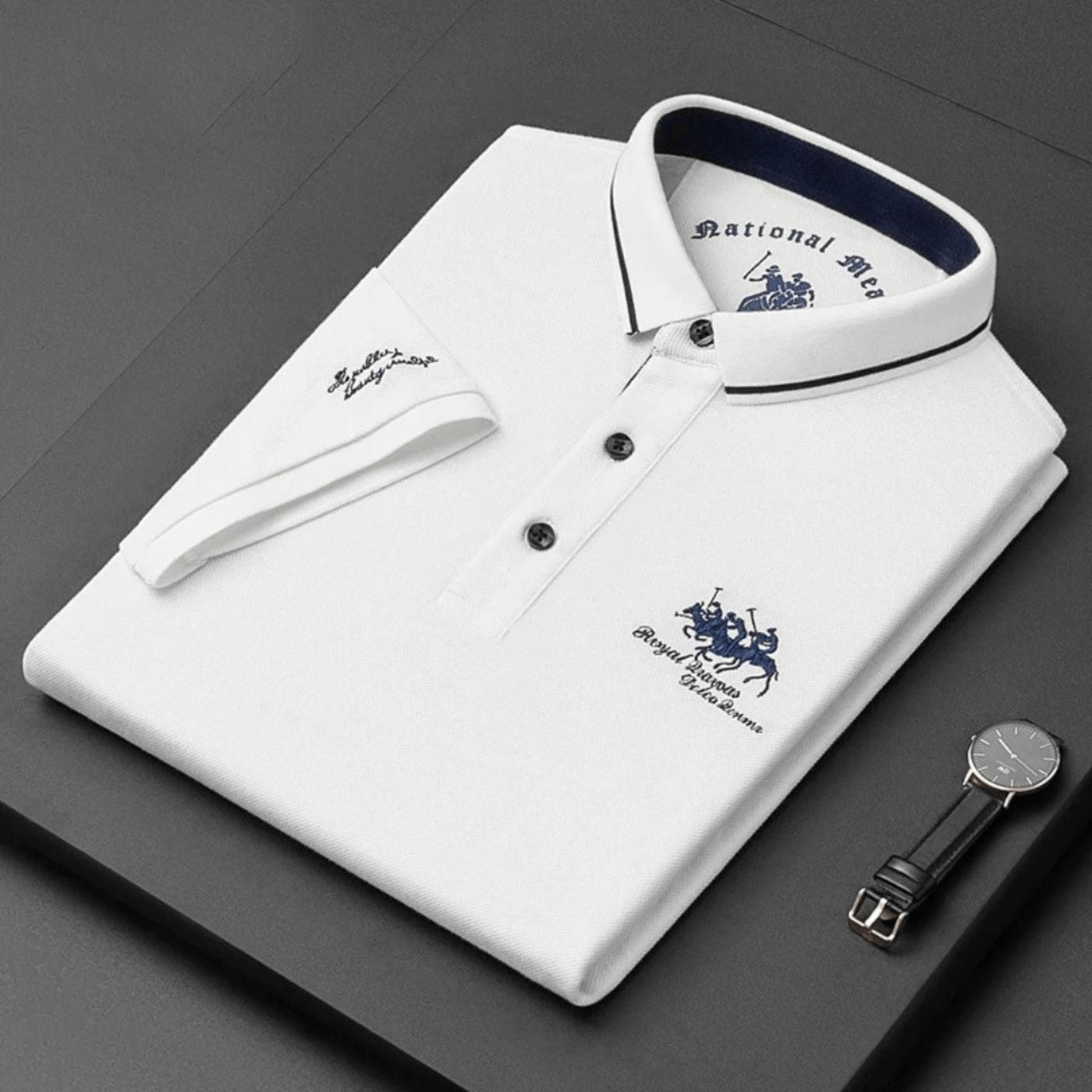 Caspar™ | Luxe Polo Shirt
