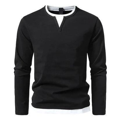 Huberd | Premium Longsleeve van gekamd katoen