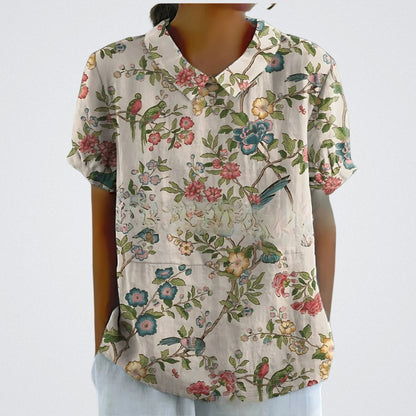 Benthe™|Bloemen Blouse