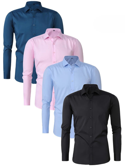 Willem™ | Elegante Overhemd Met Lange Mouwen