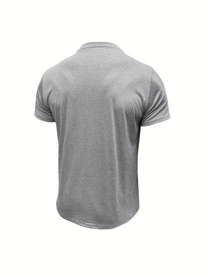 Roel™ | Elegant Ronde Hals T-shirt Met Zak