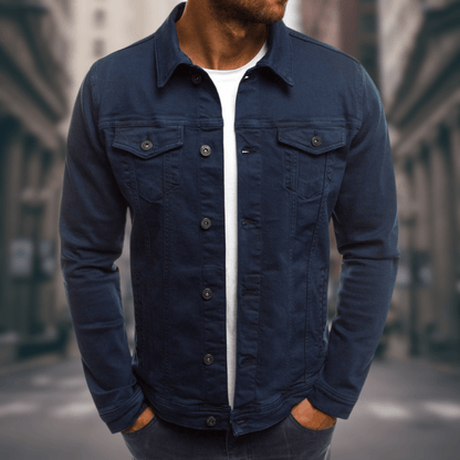 Gijsbert™ | Denim Jas met Stretch