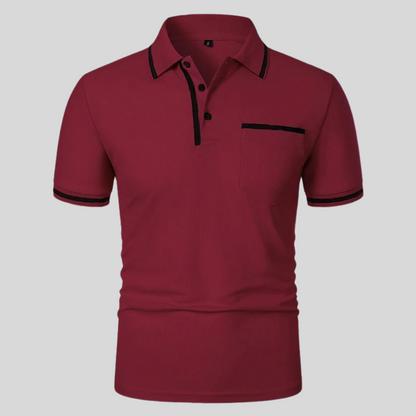 Jasper™ | Slim-Fit Polo Met Korte Mouwen