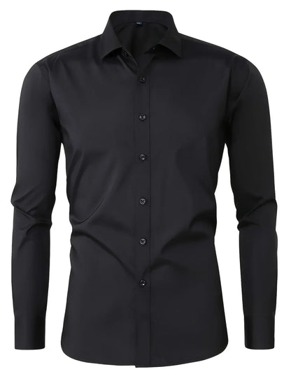 Willem™ | Elegante Overhemd Met Lange Mouwen