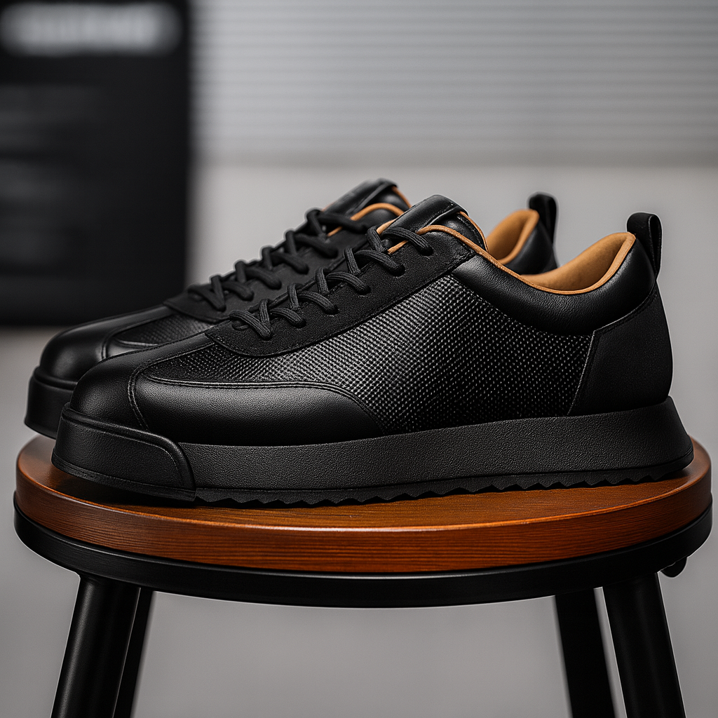 Savoni™ | Luxe Leren Sneakers