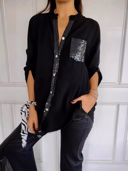 Liva™|Casual Glamoureuze Top