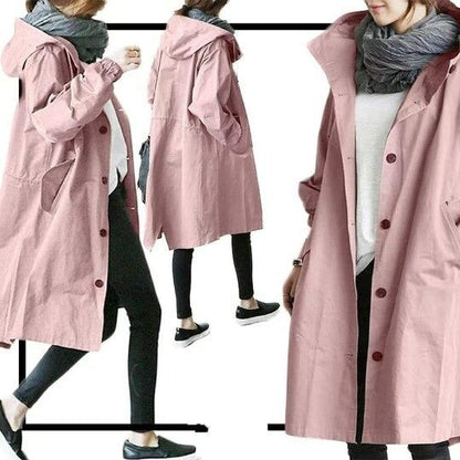Barbara™|Elegante, waterbestendige trenchcoat