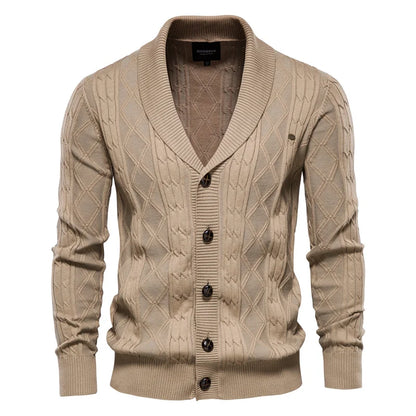 Huberd | Heren Cardigan met Knoopsluiting