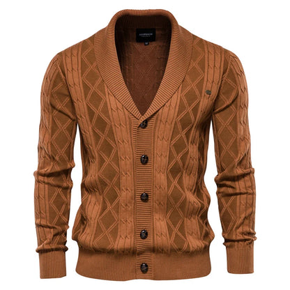 Huberd | Heren Cardigan met Knoopsluiting