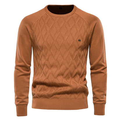 Huberd | Herenpullover met Ruitpatroon