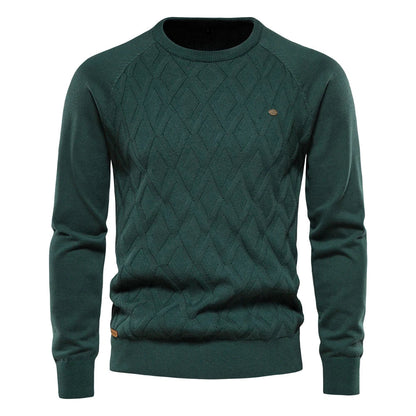 Huberd | Herenpullover met Ruitpatroon
