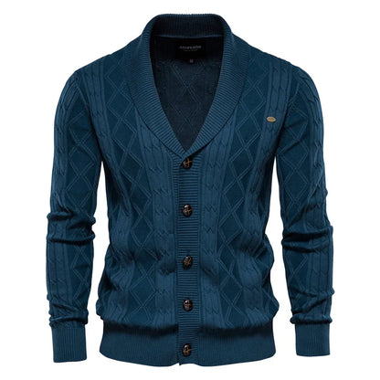 Huberd | Heren Cardigan met Knoopsluiting