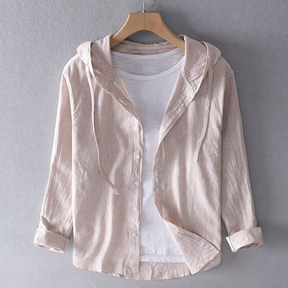 Marit™|Lichtgewicht Blouse met Capuchon
