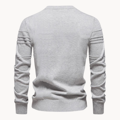 Huberd | Stijlvolle herenpullover met ruitdesign