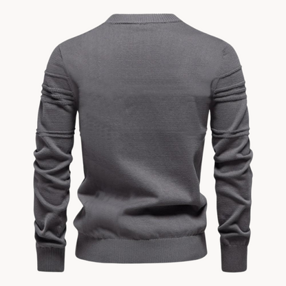Huberd | Stijlvolle herenpullover met ruitdesign