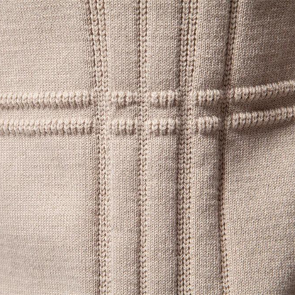 Huberd | Stijlvolle herenpullover met ruitdesign