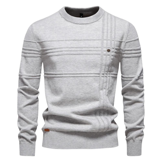 Huberd | Stijlvolle herenpullover met ruitdesign