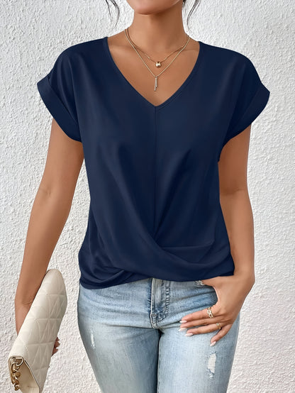 Rosa™|V-hals Casual T-shirt