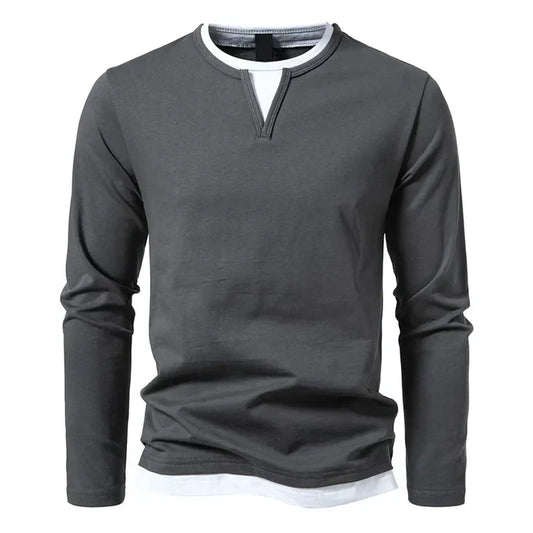 Huberd | Premium Longsleeve van gekamd katoen
