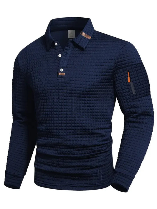 EPHRAIM™ | GESTREEPT POLOSHIRT