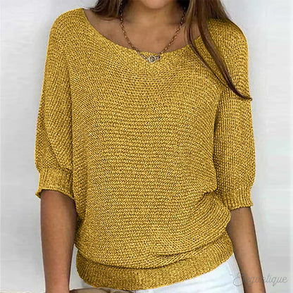Irene™ | Relaxed Gebreide Top
